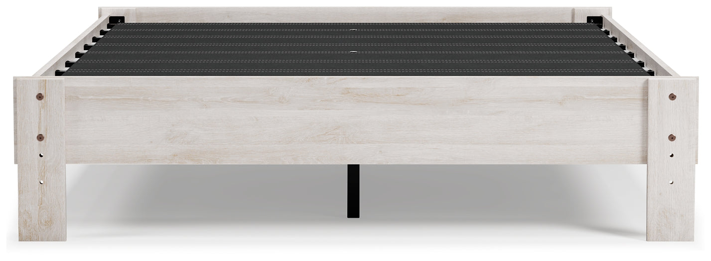 Ashley Express - Shawburn Queen Platform Bed at Towne & Country Furniture (AL) furniture, home furniture, home decor, sofa, bedding