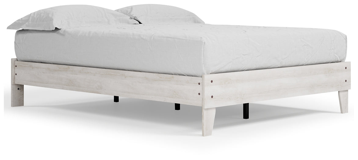 Ashley Express - Shawburn Queen Platform Bed at Towne & Country Furniture (AL) furniture, home furniture, home decor, sofa, bedding