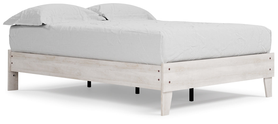 Ashley Express - Shawburn Queen Platform Bed at Towne & Country Furniture (AL) furniture, home furniture, home decor, sofa, bedding