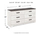 Ashley Express - Shawburn Six Drawer Dresser at Towne & Country Furniture (AL) furniture, home furniture, home decor, sofa, bedding