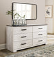 Ashley Express - Shawburn Six Drawer Dresser at Towne & Country Furniture (AL) furniture, home furniture, home decor, sofa, bedding