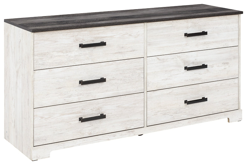 Ashley Express - Shawburn Six Drawer Dresser at Towne & Country Furniture (AL) furniture, home furniture, home decor, sofa, bedding
