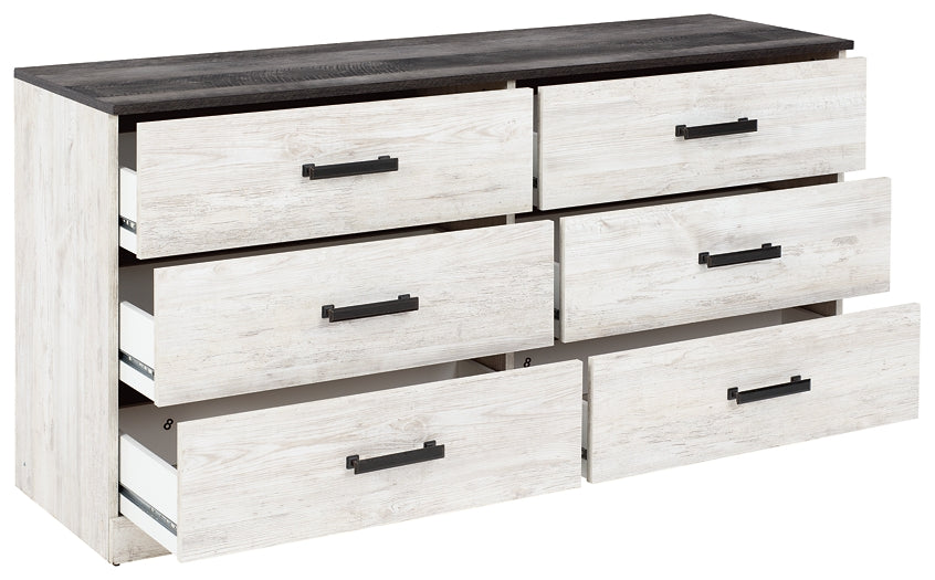 Ashley Express - Shawburn Six Drawer Dresser at Towne & Country Furniture (AL) furniture, home furniture, home decor, sofa, bedding