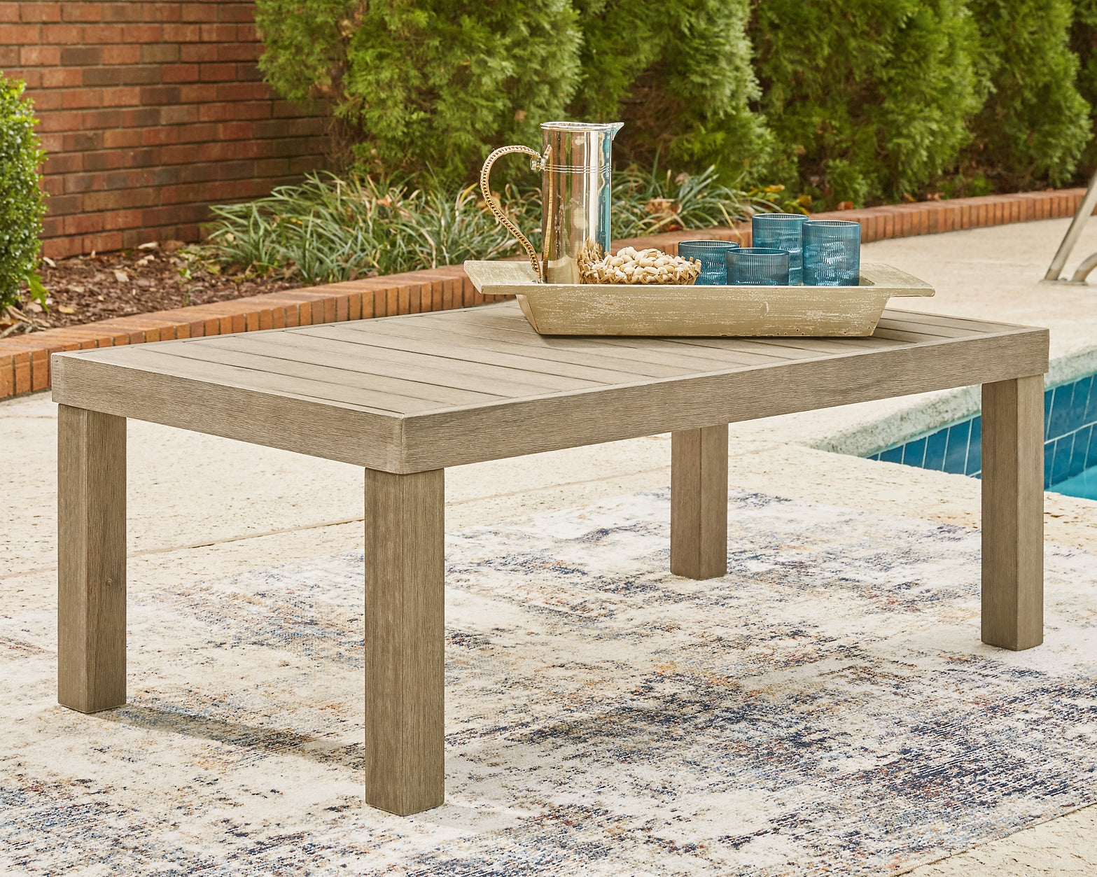 Ashley Express - Silo Point Rectangular Cocktail Table at Towne & Country Furniture (AL) furniture, home furniture, home decor, sofa, bedding