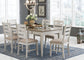 Ashley Express - Skempton Dining Table and 6 Chairs at Towne & Country Furniture (AL) furniture, home furniture, home decor, sofa, bedding