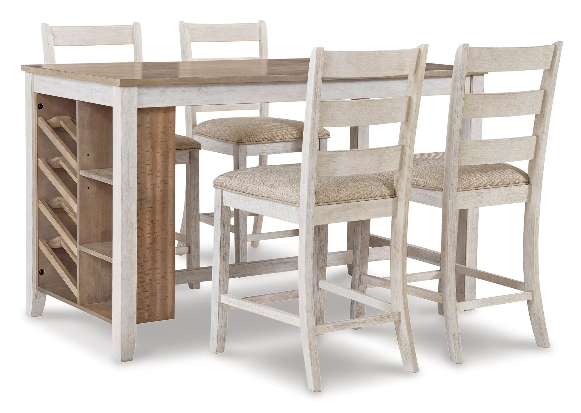Ashley Express - Skempton RECT Counter Table w/Storage at Towne & Country Furniture (AL) furniture, home furniture, home decor, sofa, bedding