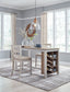 Ashley Express - Skempton RECT Counter Table w/Storage at Towne & Country Furniture (AL) furniture, home furniture, home decor, sofa, bedding