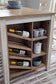 Ashley Express - Skempton RECT Counter Table w/Storage at Towne & Country Furniture (AL) furniture, home furniture, home decor, sofa, bedding