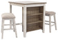 Ashley Express - Skempton RECT DRM Counter TBL Set(3/CN) at Towne & Country Furniture (AL) furniture, home furniture, home decor, sofa, bedding