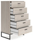 Ashley Express - Socalle Five Drawer Chest at Towne & Country Furniture (AL) furniture, home furniture, home decor, sofa, bedding