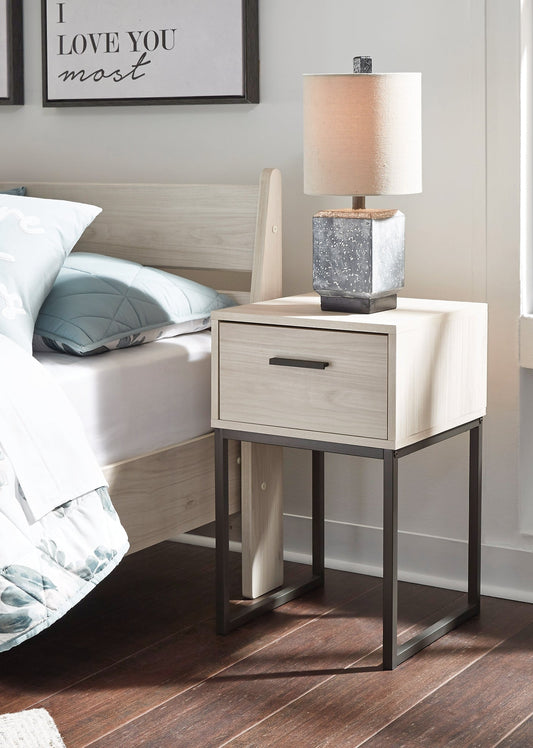 Ashley Express - Socalle One Drawer Night Stand at Towne & Country Furniture (AL) furniture, home furniture, home decor, sofa, bedding