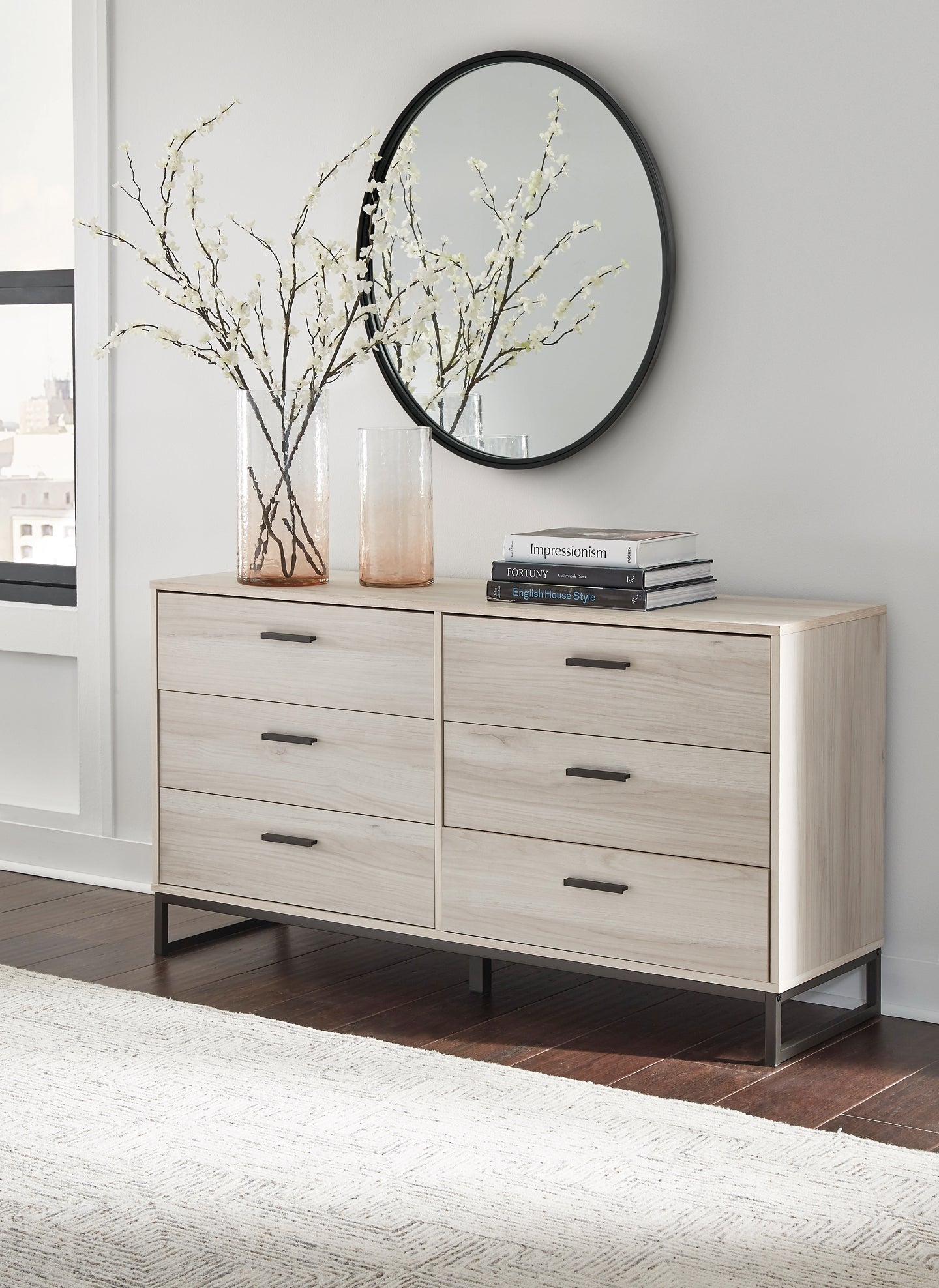 Ashley Express - Socalle Six Drawer Dresser at Towne & Country Furniture (AL) furniture, home furniture, home decor, sofa, bedding