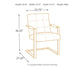 Ashley Express - Starmore Home Office Desk with Chair at Towne & Country Furniture (AL) furniture, home furniture, home decor, sofa, bedding