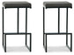 Ashley Express - Strumford Bar Height Bar Stool (Set of 2) at Towne & Country Furniture (AL) furniture, home furniture, home decor, sofa, bedding