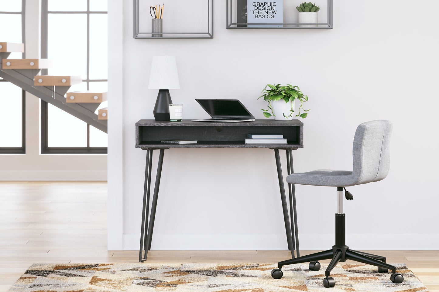 Ashley Express - Strumford Home Office Desk at Towne & Country Furniture (AL) furniture, home furniture, home decor, sofa, bedding