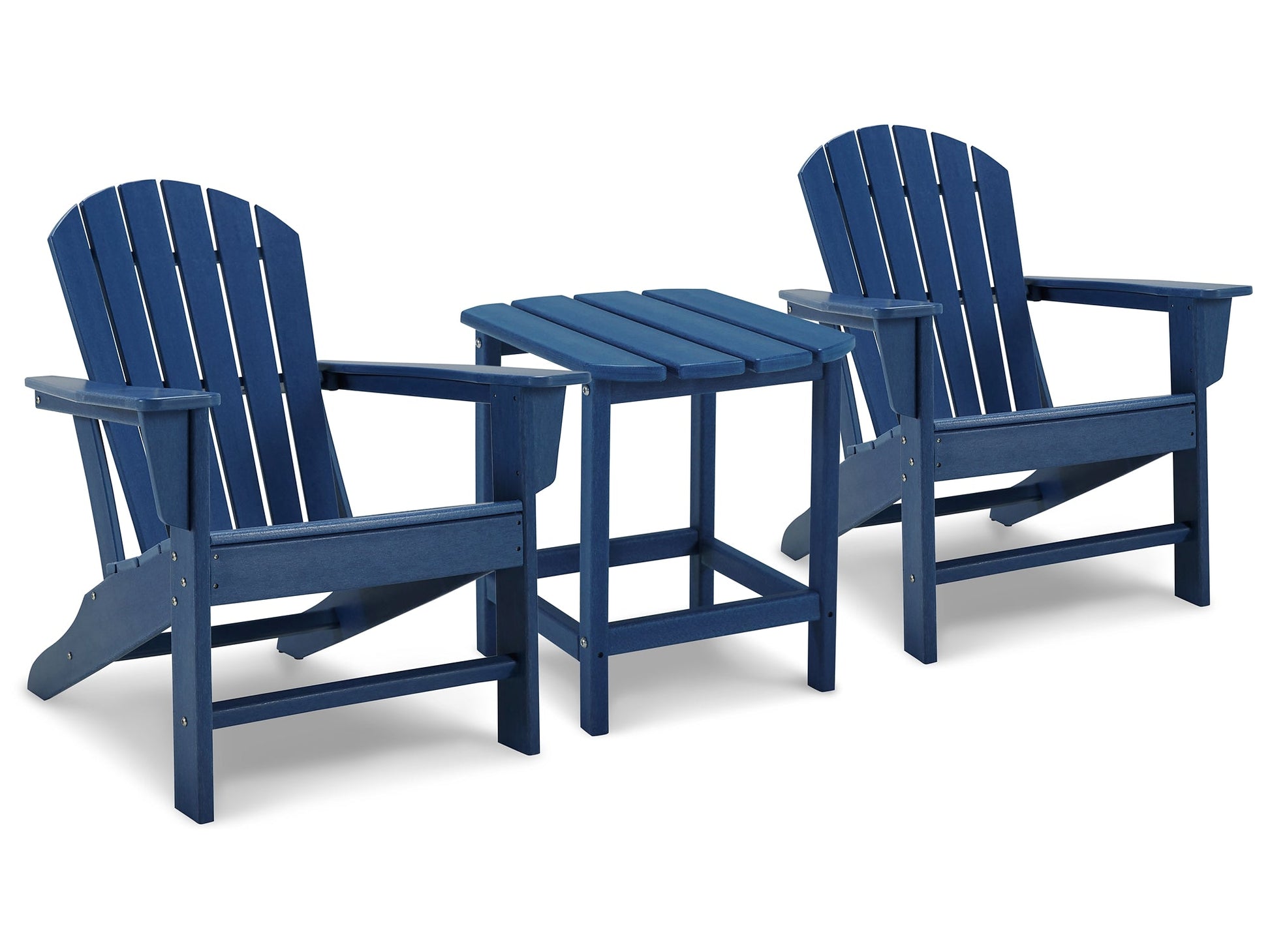 Ashley Express - Sundown Treasure 2 Adirondack Chairs with End table at Towne & Country Furniture (AL) furniture, home furniture, home decor, sofa, bedding