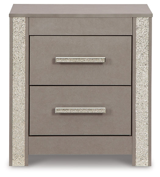 Ashley Express - Surancha Two Drawer Night Stand at Towne & Country Furniture (AL) furniture, home furniture, home decor, sofa, bedding