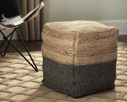Ashley Express - Sweed Valley Pouf at Towne & Country Furniture (AL) furniture, home furniture, home decor, sofa, bedding