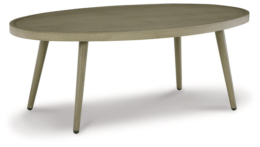 Ashley Express - Swiss Valley Oval Cocktail Table at Towne & Country Furniture (AL) furniture, home furniture, home decor, sofa, bedding