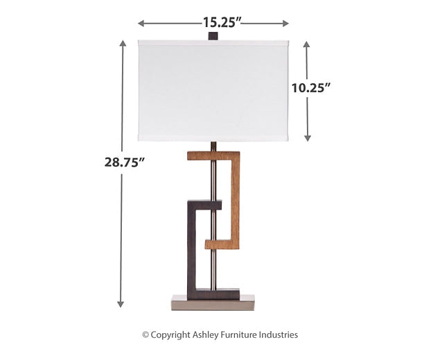 Ashley Express - Syler Poly Table Lamp (2/CN) at Towne & Country Furniture (AL) furniture, home furniture, home decor, sofa, bedding