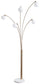 Ashley Express - Taliya Metal Arc Lamp (1/CN) at Towne & Country Furniture (AL) furniture, home furniture, home decor, sofa, bedding