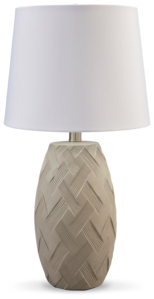 Ashley Express - Tamner Poly Table Lamp (2/CN) at Towne & Country Furniture (AL) furniture, home furniture, home decor, sofa, bedding