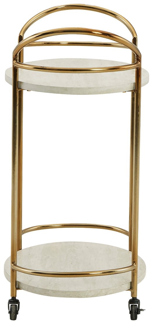 Ashley Express - Tarica Bar Cart at Towne & Country Furniture (AL) furniture, home furniture, home decor, sofa, bedding