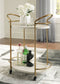 Ashley Express - Tarica Bar Cart at Towne & Country Furniture (AL) furniture, home furniture, home decor, sofa, bedding