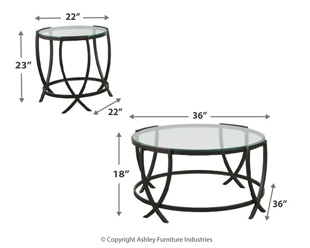 Ashley Express - Tarrin Occasional Table Set (3/CN) at Towne & Country Furniture (AL) furniture, home furniture, home decor, sofa, bedding