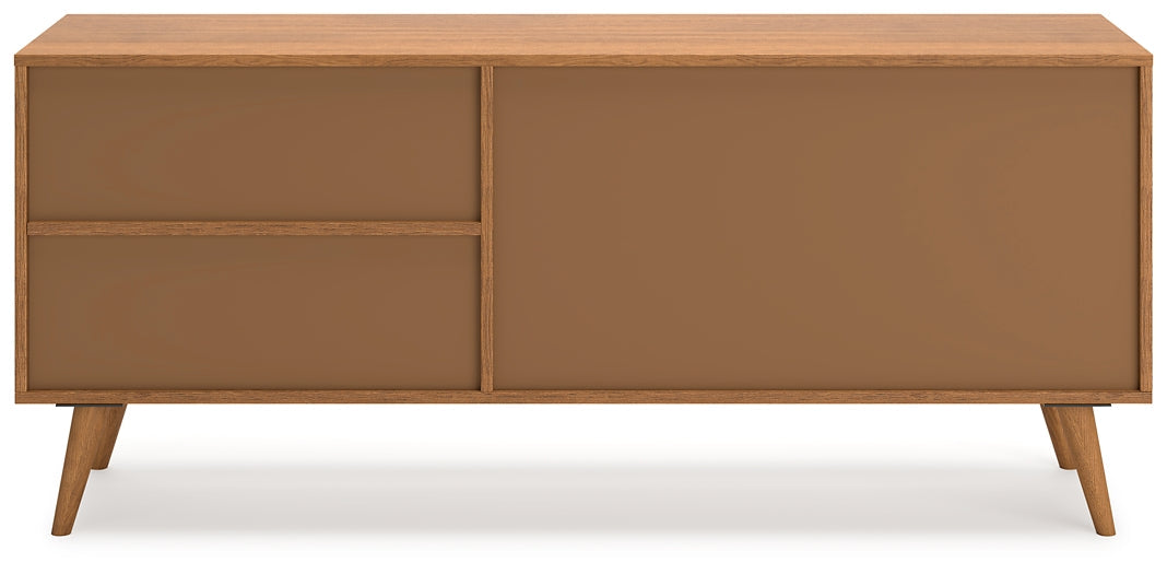 Ashley Express - Thadamere Large TV Stand at Towne & Country Furniture (AL) furniture, home furniture, home decor, sofa, bedding