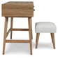 Ashley Express - Thadamere Vanity/UPH Stool (2/CN) at Towne & Country Furniture (AL) furniture, home furniture, home decor, sofa, bedding