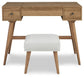 Ashley Express - Thadamere Vanity/UPH Stool (2/CN) at Towne & Country Furniture (AL) furniture, home furniture, home decor, sofa, bedding