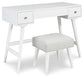 Ashley Express - Thadamere Vanity/UPH Stool (2/CN) at Towne & Country Furniture (AL) furniture, home furniture, home decor, sofa, bedding