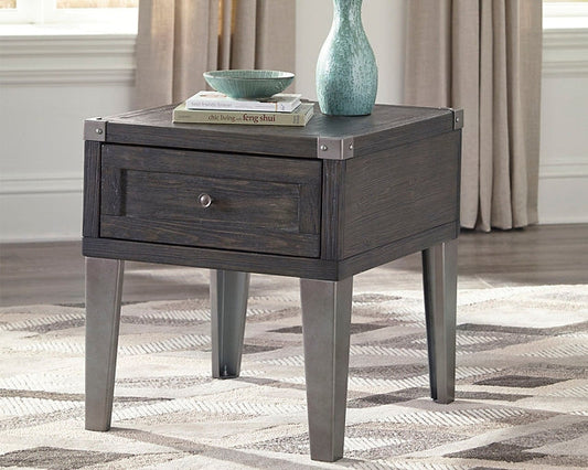 Ashley Express - Todoe Rectangular End Table at Towne & Country Furniture (AL) furniture, home furniture, home decor, sofa, bedding