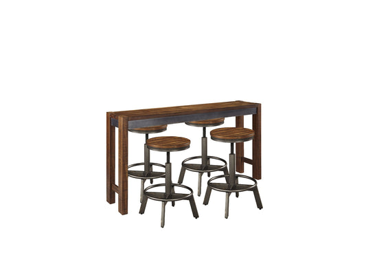 Ashley Express - Torjin Counter Height Dining Table and 4 Barstools at Towne & Country Furniture (AL) furniture, home furniture, home decor, sofa, bedding