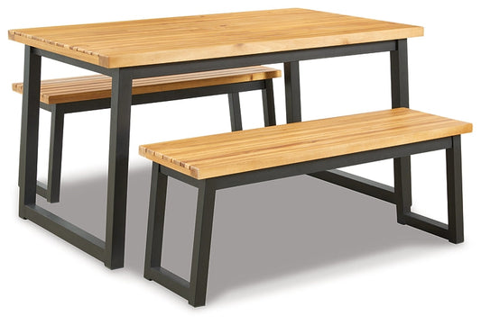 Ashley Express - Town Wood Dining Table Set (3/CN) at Towne & Country Furniture (AL) furniture, home furniture, home decor, sofa, bedding