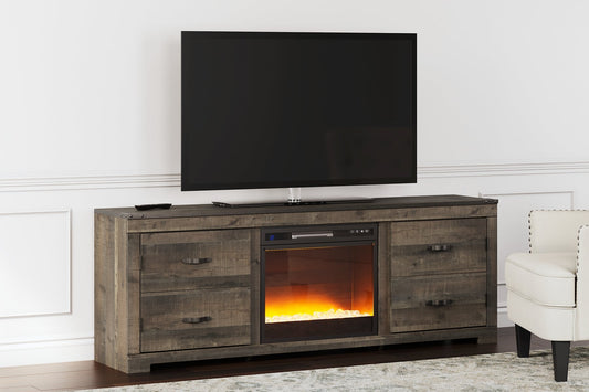 Ashley Express - Trinell TV Stand with Electric Fireplace at Towne & Country Furniture (AL) furniture, home furniture, home decor, sofa, bedding