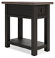 Ashley Express - Tyler Creek Chair Side End Table at Towne & Country Furniture (AL) furniture, home furniture, home decor, sofa, bedding