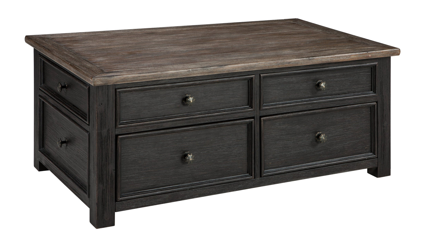 Ashley Express - Tyler Creek Coffee Table with 2 End Tables at Towne & Country Furniture (AL) furniture, home furniture, home decor, sofa, bedding