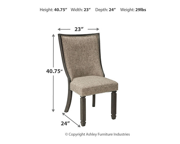 Ashley Express - Tyler Creek Dining Chair (Set of 2) at Towne & Country Furniture (AL) furniture, home furniture, home decor, sofa, bedding
