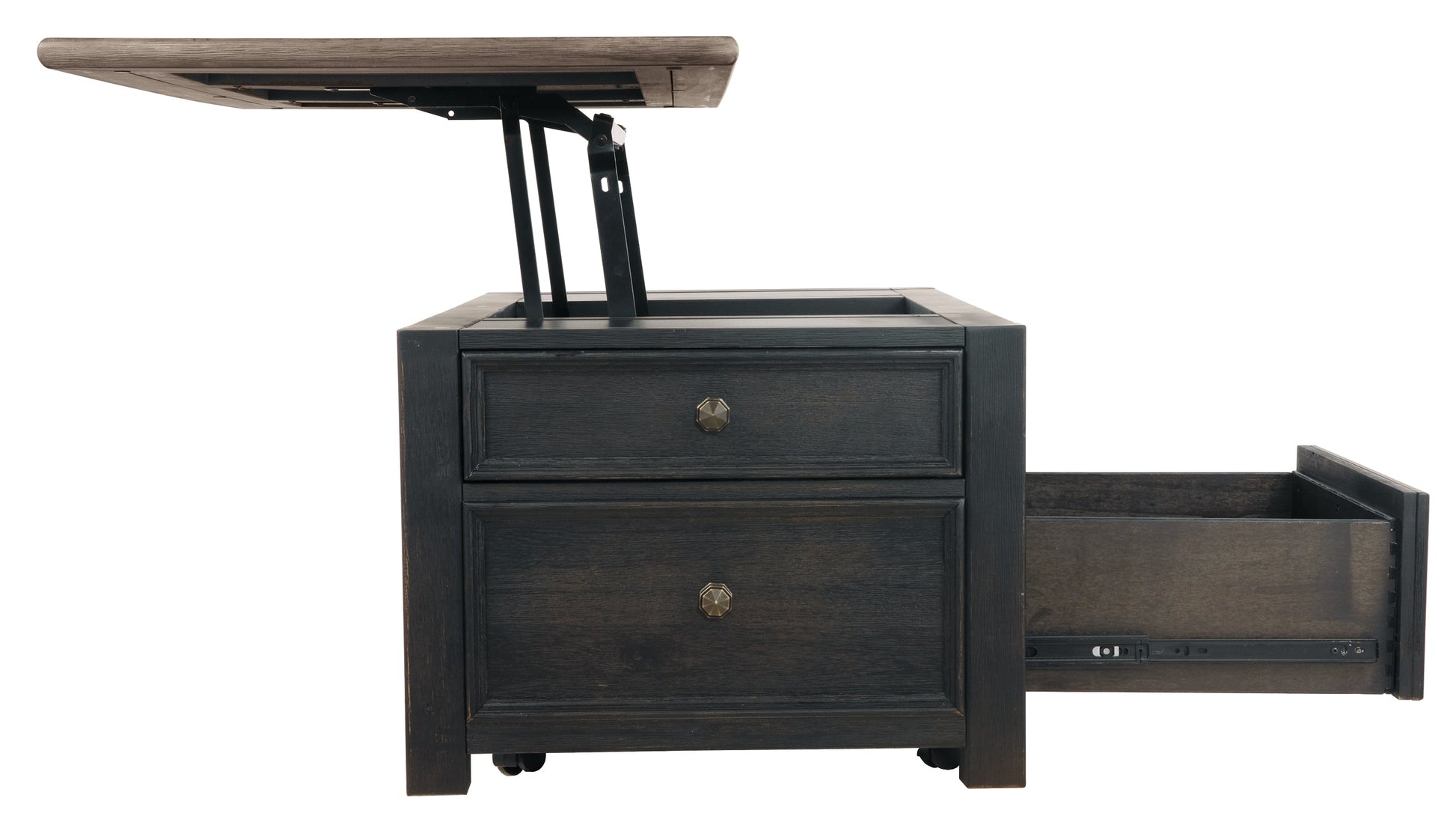 Ashley Express - Tyler Creek Lift Top Cocktail Table at Towne & Country Furniture (AL) furniture, home furniture, home decor, sofa, bedding