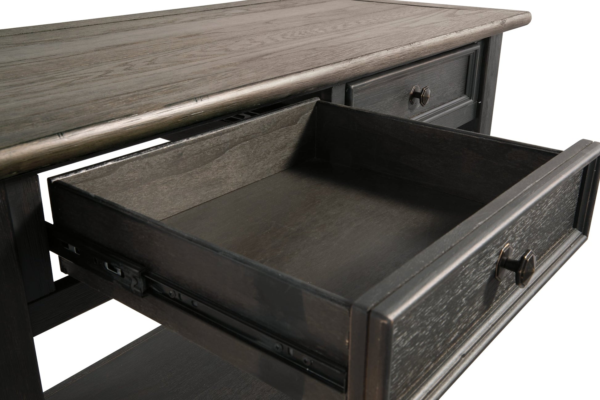 Ashley Express - Tyler Creek Sofa Table at Towne & Country Furniture (AL) furniture, home furniture, home decor, sofa, bedding