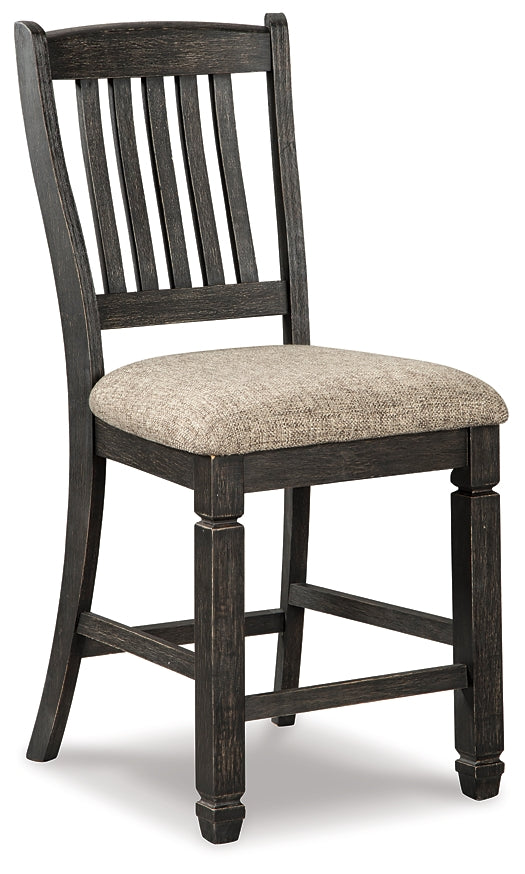 Ashley Express - Tyler Creek Upholstered Barstool (2/CN) at Towne & Country Furniture (AL) furniture, home furniture, home decor, sofa, bedding