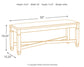 Ashley Express - Tyler Creek Upholstered Bench at Towne & Country Furniture (AL) furniture, home furniture, home decor, sofa, bedding