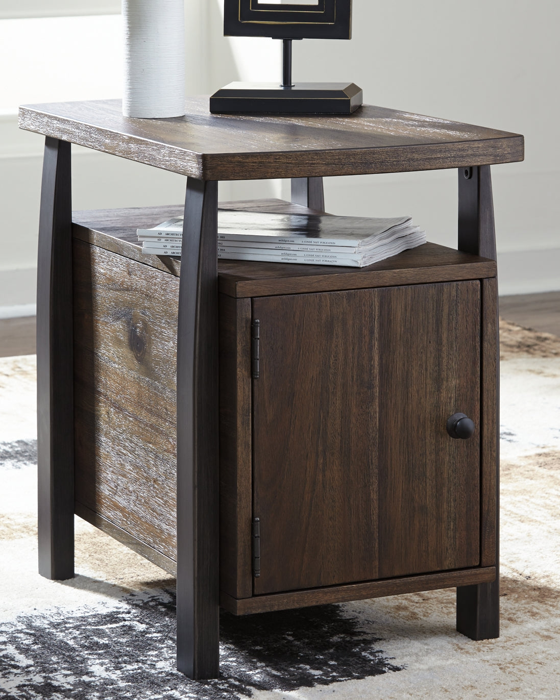 Ashley Express - Vailbry Chair Side End Table at Towne & Country Furniture (AL) furniture, home furniture, home decor, sofa, bedding
