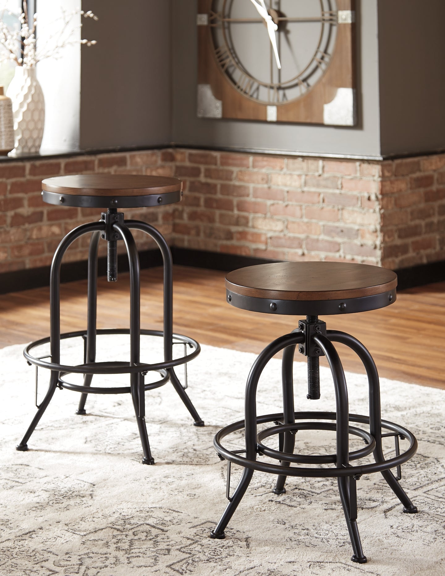Ashley Express - Valebeck Bar Height Bar Stool (Set of 2) at Towne & Country Furniture (AL) furniture, home furniture, home decor, sofa, bedding