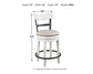 Ashley Express - Valebeck Counter Height Dining Table and 2 Barstools at Towne & Country Furniture (AL) furniture, home furniture, home decor, sofa, bedding