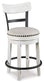 Ashley Express - Valebeck Counter Height Dining Table and 2 Barstools at Towne & Country Furniture (AL) furniture, home furniture, home decor, sofa, bedding
