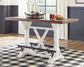 Ashley Express - Valebeck Counter Height Dining Table and 2 Barstools at Towne & Country Furniture (AL) furniture, home furniture, home decor, sofa, bedding