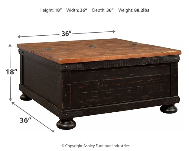 Ashley Express - Valebeck Lift Top Cocktail Table at Towne & Country Furniture (AL) furniture, home furniture, home decor, sofa, bedding